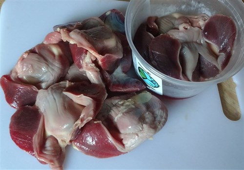 Chicken gizzards