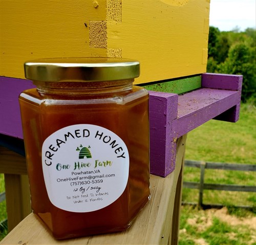 12oz Creamed Honey