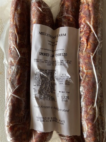 Lamb Smoked Chorizo Sausage (Uncured)