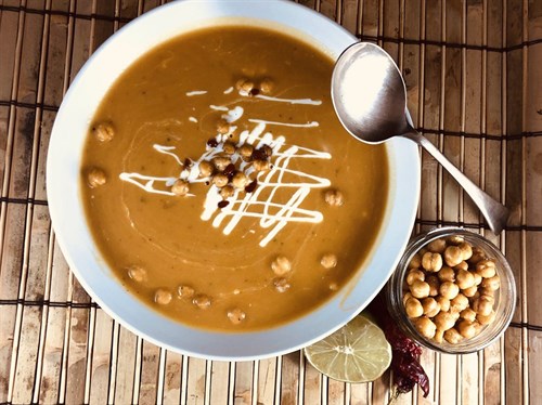 SOUP - Coconut Curry Sweet Potato Bisque