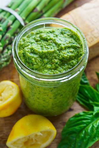 APPETIZER - Asparagus Pistachio Pesto