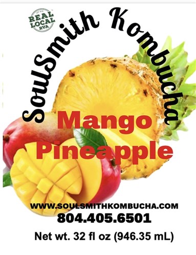Mango Pineapple Kombucha