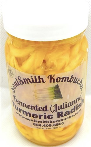 Fermented ( Julianne ) Turmeric Radish