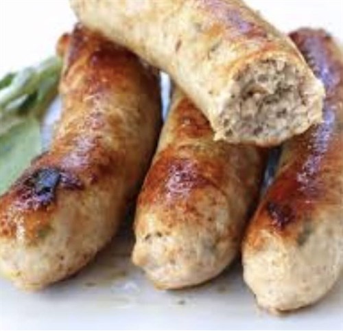 Sausage, garlic bratwurst