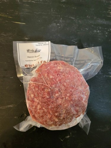 Bacon Burger Patties