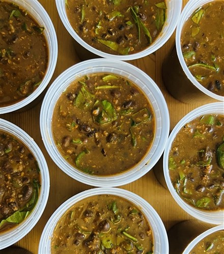 Smoky BlackBean&Vegan Chorizo