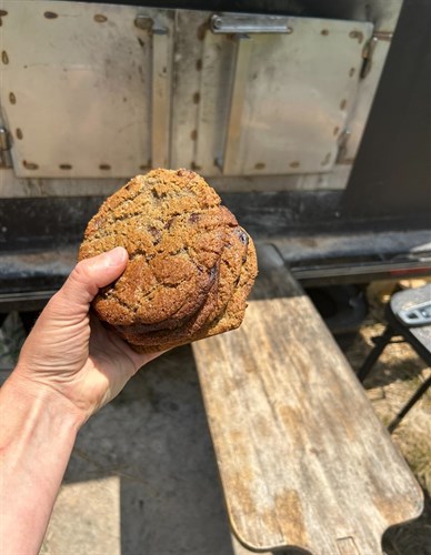 Buckwheat Chocolate Chip Cookie