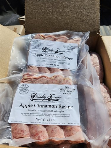 Pork Apple Cinnamon Links