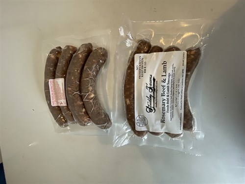 Rosemary & Garlic Beef & Lamb Sausage
