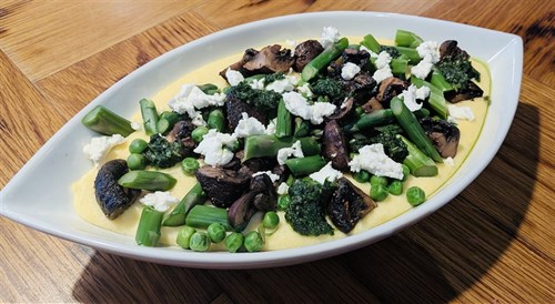 ENTREE - Spring Vegetable Polenta
