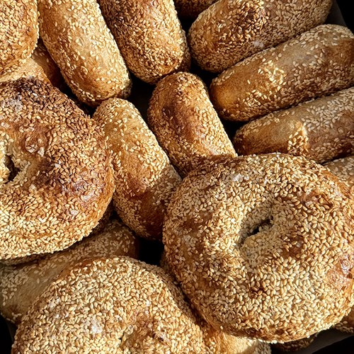 3 Sesame Bagels